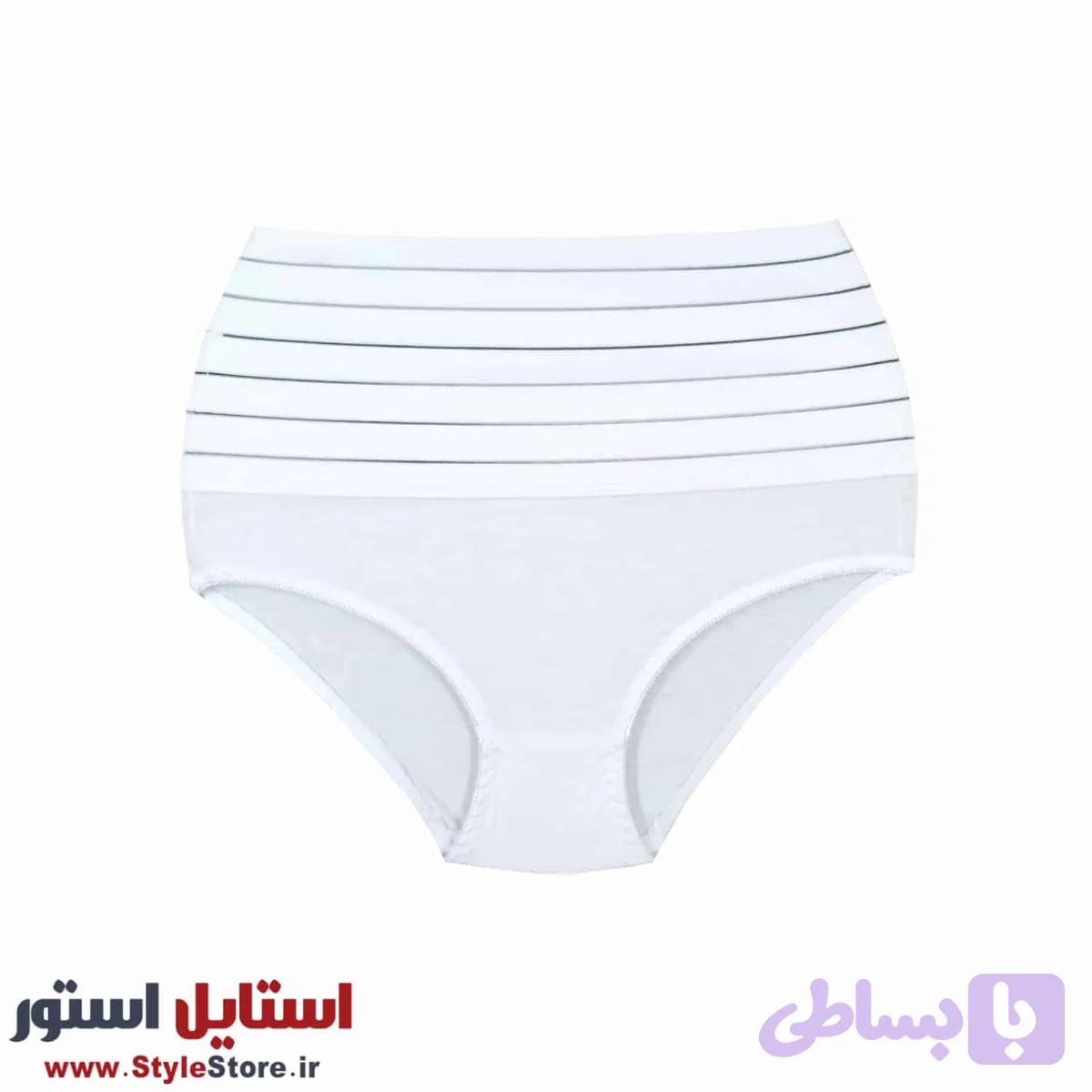 شورت گنی زنانه مدل UOKIN رنگ سفید — تصویر 1