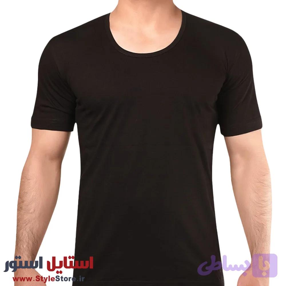 زیرپوش مشکی آستین دار مردانه نیکو دورو (دورو/ضخیم) — تصویر 1