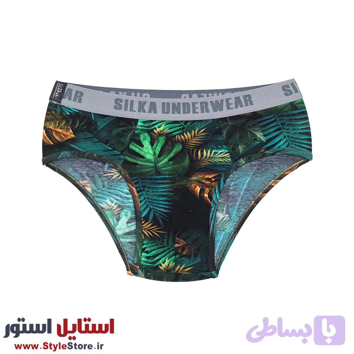 شورت اسلیپ مردانه سیلکا مدل Tropical-Jungle کد 2000 — تصویر 1
