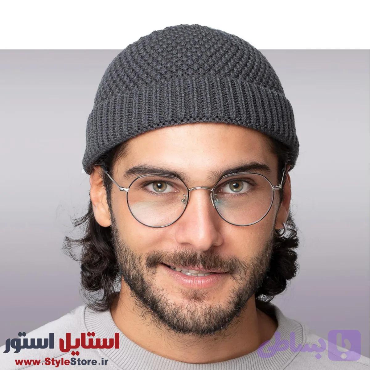 کلاه لئونی بافتنی کد 1455 — تصویر 1