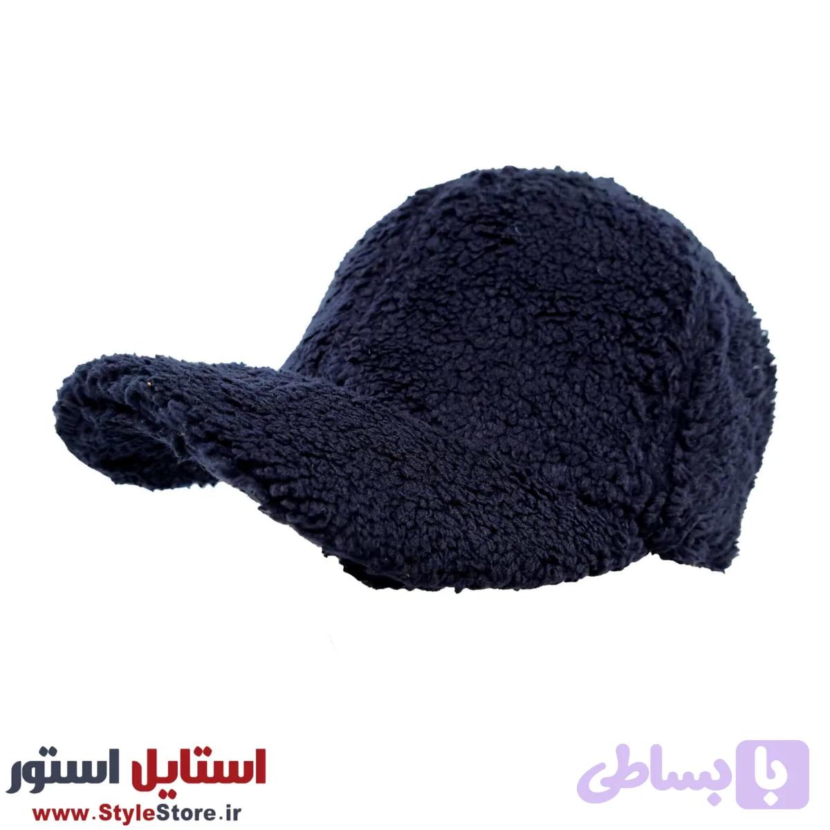 کلاه کپ تدی پشمی کد 1065 — تصویر 1