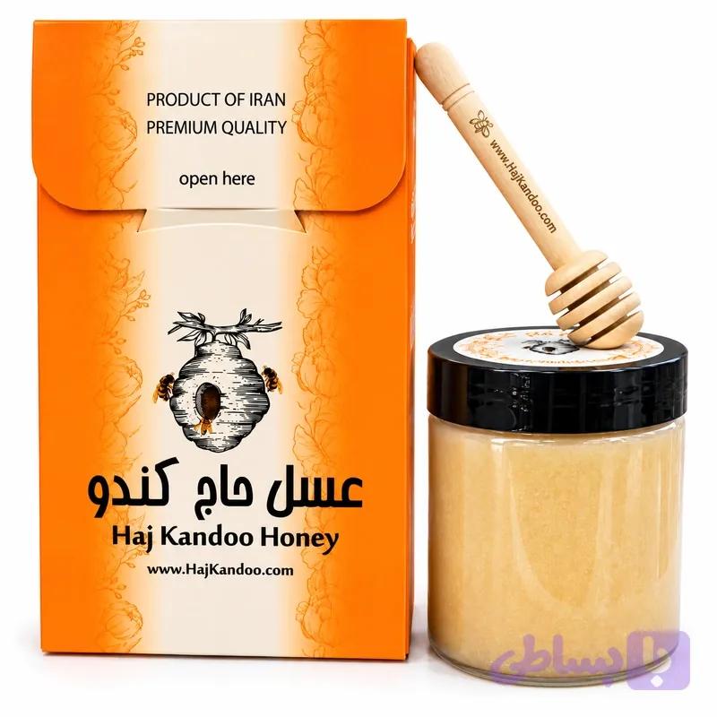 عسل ارگانیک خامه‌ای 500 گرمی (کد GQGG5) — تصویر 1