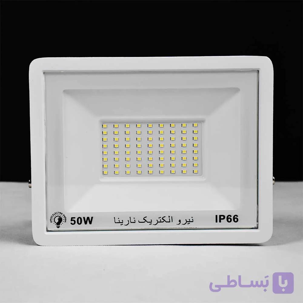 پروژکتور ال ای دی 50 وات نیرو الکتریک نارینا — تصویر 1