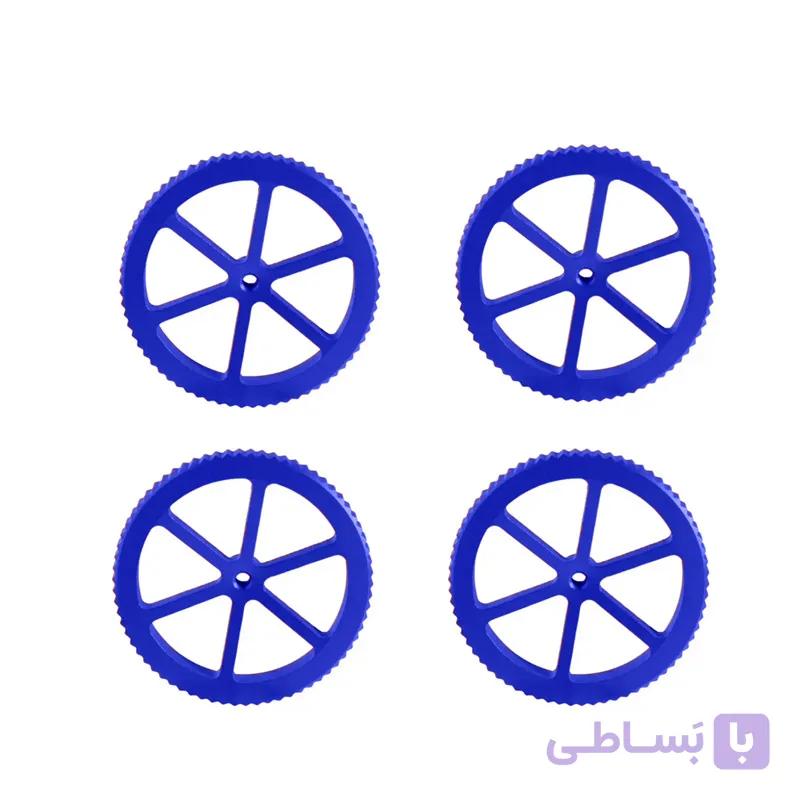 مهره  تنظیم سطح پرینتر سه بعدی بسته 4 عددی قطر 4 سانتی متر — تصویر 1