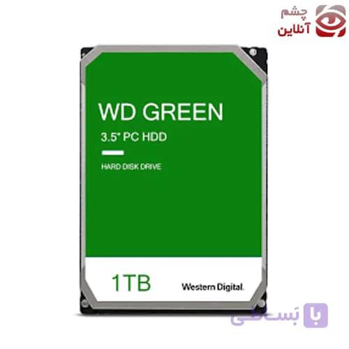 هارددیسک اینترنال وسترن دیجیتال سبز 1TB — تصویر 1