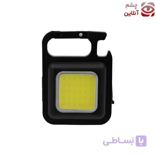 چراغ قوه شارژی دستی مگنتی مدل COB , POLICE — تصویر 1