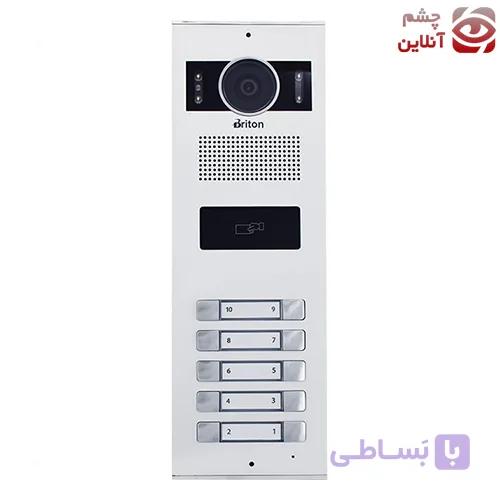 پنل آیفون تصویری کارتی برایتون 10 واحدی مدل BPK-2010-H-R — تصویر 1