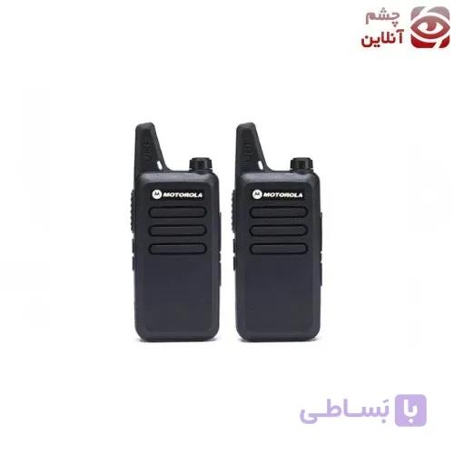 بیسیم واکی تاکی موتورلا مدل MT-666 (2 عددی) — تصویر 1