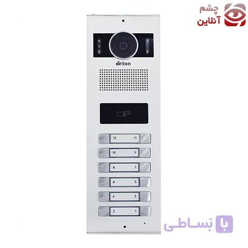 پنل آیفون تصویری کارتی برایتون 12 واحدی مدل BPK-2012-H-R — تصویر 1