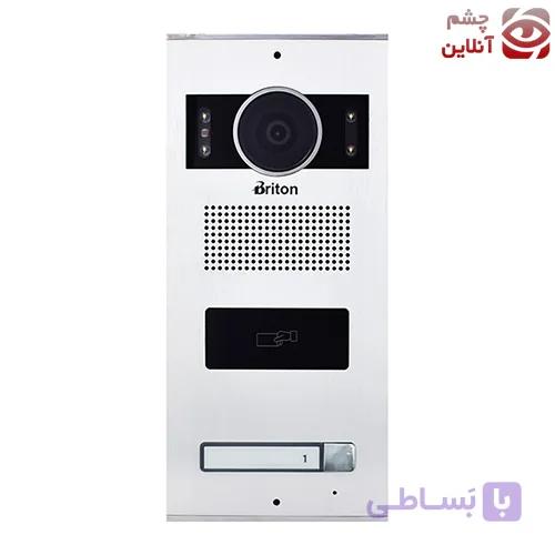 پنل آیفون تصویری کارتی RFID برایتون 1 واحدی مدل BPK-2001-R — تصویر 1