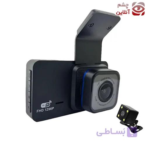 دوربین ثبت وقایع خودرو WIFI دار دو دوربین سوپرCSB-02 HD — تصویر 1