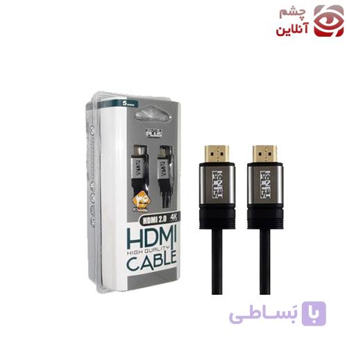 کابل HDMI کی نت پلاس (Knet Plus) متراژ 5 متری — تصویر 1