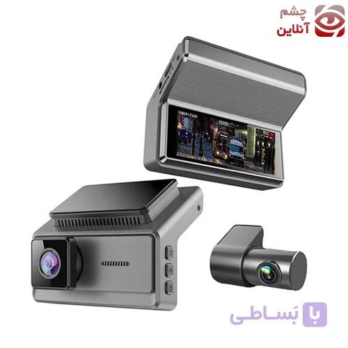 دوربین ثبت وقایع خودرو 2 لنز مدل TANT-201 — تصویر 1
