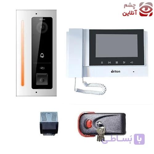 پکیج آیفون تصویری 1 واحدی حافظه دار اثر انگشتی-یوتاب-برایتون مدل 7030-5001