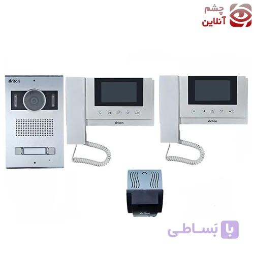 پکیج آیفون تصویری 4.3 اینچ ۲واحده بدون حافظه برایتون مدل 2002-4310 — تصویر 1