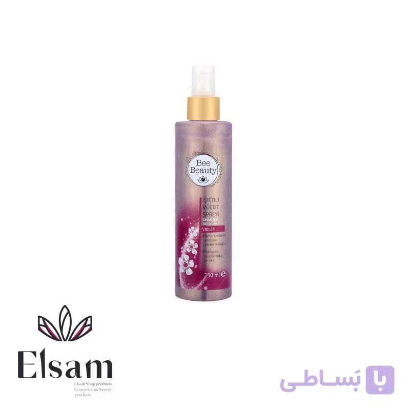 اسپری بدن شاین‌دار بی بیوتی Bee Beauty Body Spray — تصویر 1