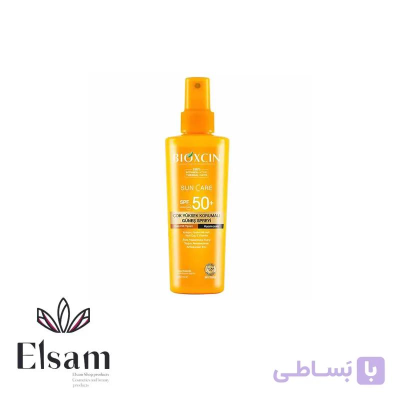 ضد آفتاب اسپری بیوکسین BIOXCIN Spray Suncare SPF50