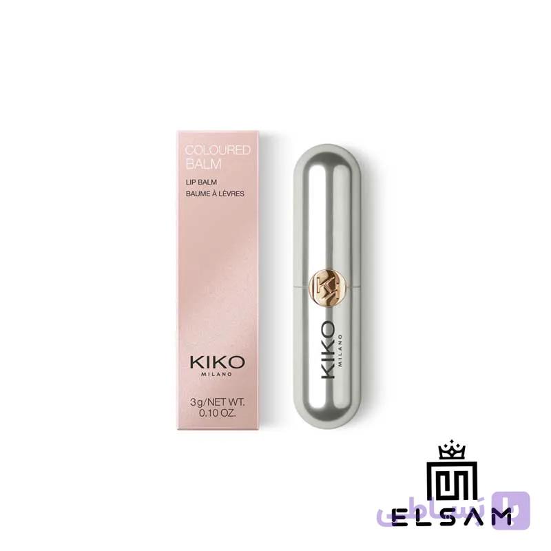 بالم لب کیکو kiko milano Coloured moisturizing lip balm — تصویر 1