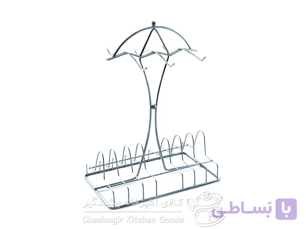 استند فنجان و نعلبکی مدل چتری
