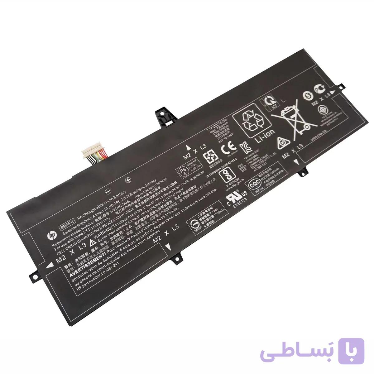 باتری اورجینال لپ تاپ اچ پی HP EliteBook 1030 G3 BM04XL — تصویر 1