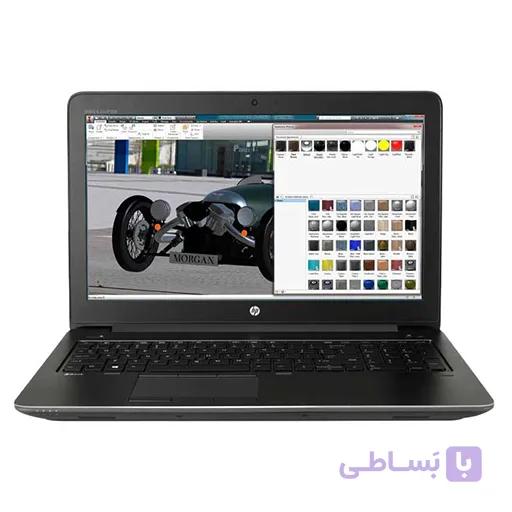 لپ تاپ اچ پی استوک hp Zbook 15 G3 I7-6820HQ 16GB 256GB SSD M2000M-4G — تصویر 1