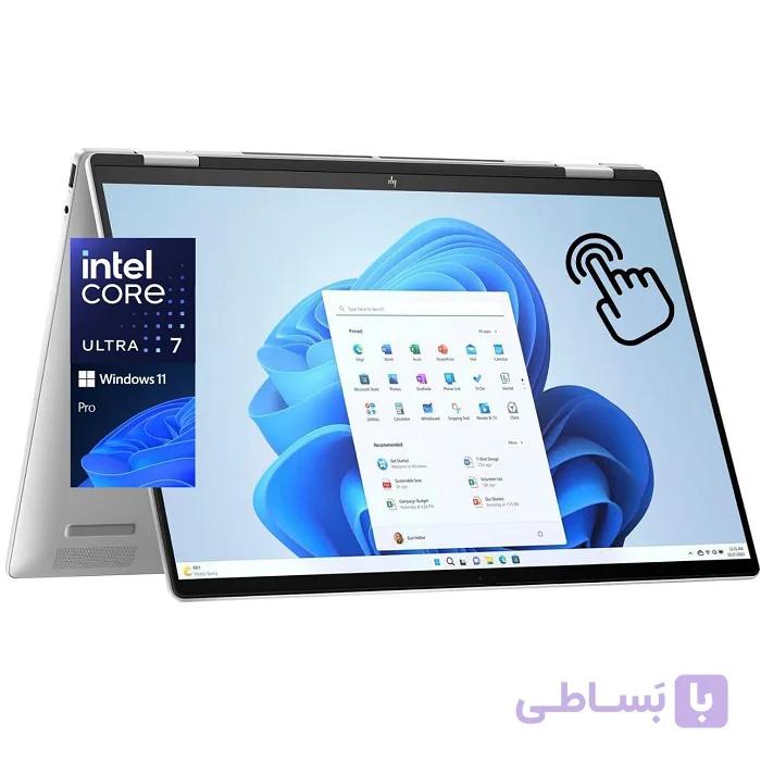لپ تاپ اچ پی استوک  Envy 16 Ultra7-155u 32GB 1TB ssd intel R x360 touch