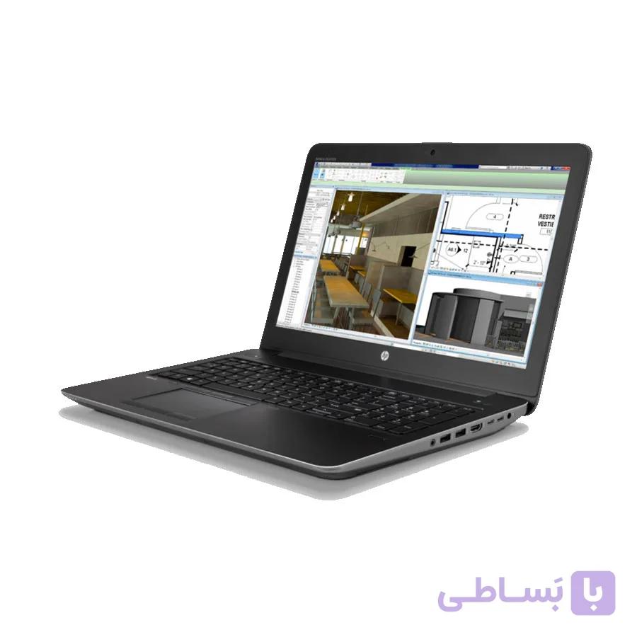 لپ تاپ اچ پی استوک HP Zbook 15 G4 i7-7820HQ 16GB 256GB SSD 4G NVIDIA QUADRO M2200 — تصویر 1