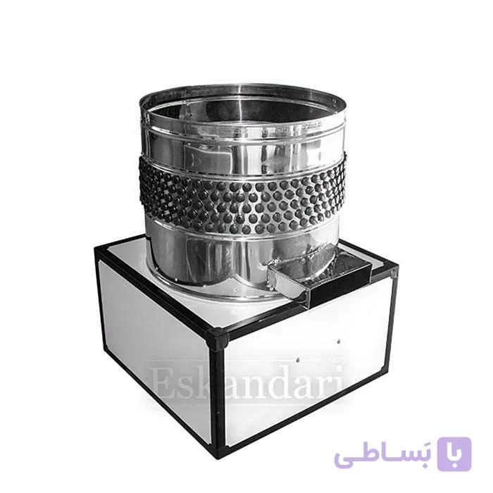 پرکن بلدرچین ارزان قیمت اسکندری (استیل) — تصویر 1