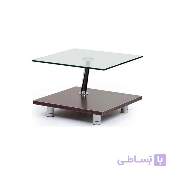 میز عسلی شیشه ای مدل TS470 انرژی