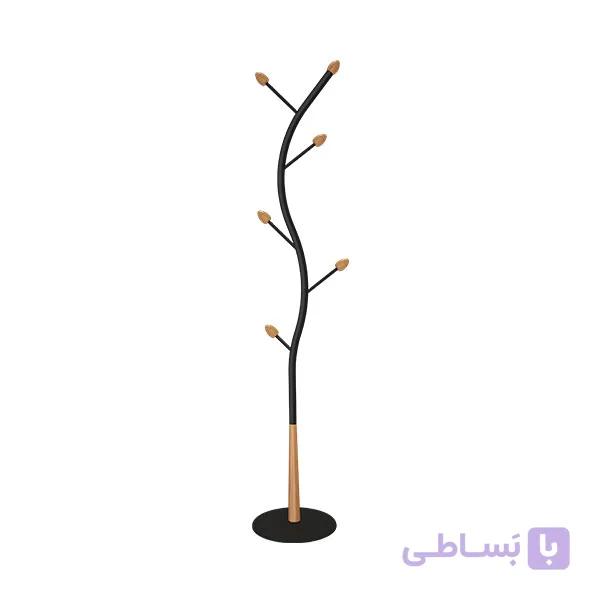 چوب لباسی چهل مدل یاس طرح پایه چوبی