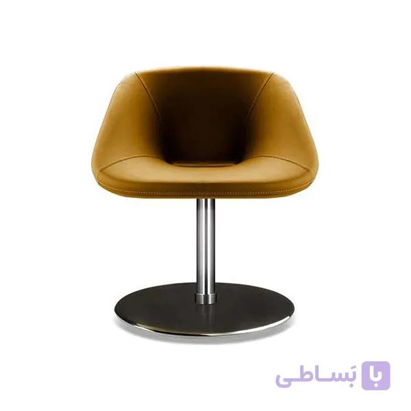 مبل تکنفره با پایه دیسکی مدل Triangle هلگر