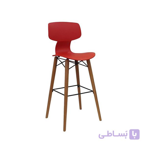 صندلی نظری مدل یوگو پایه چوبی