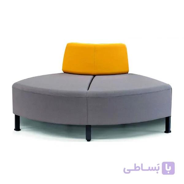 مبل اداری نظری مدل پازل ربع دایره