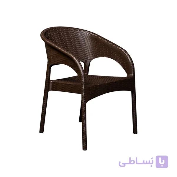 صندلی دسته دار ناصر مدل حصیری کد 992