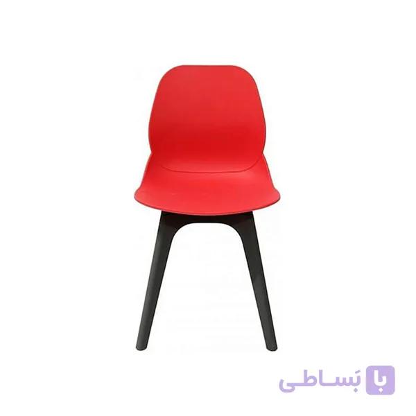 صندلی بنیزان مدل کندو پایه پلاستیکی مشکی