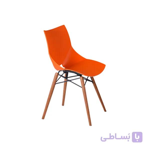 صندلی نظری مدل شل پایه چوبی
