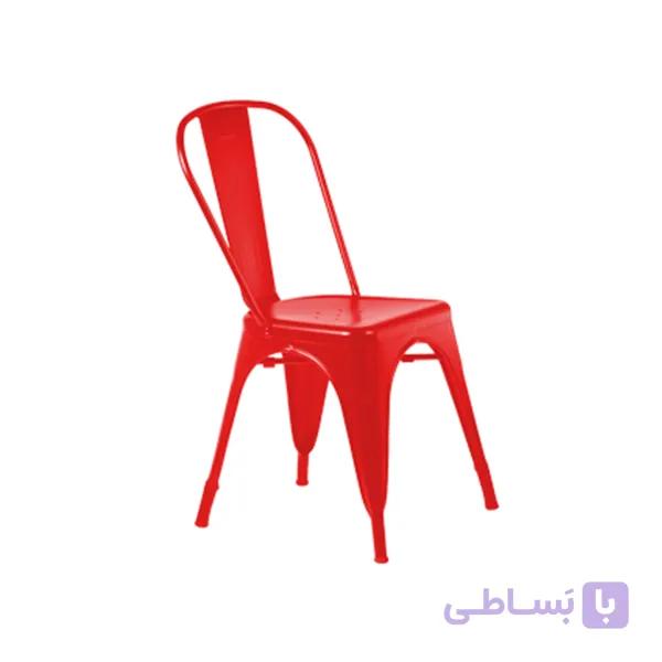 صندلی بدون دسته فلزی نظری مدل Tolix