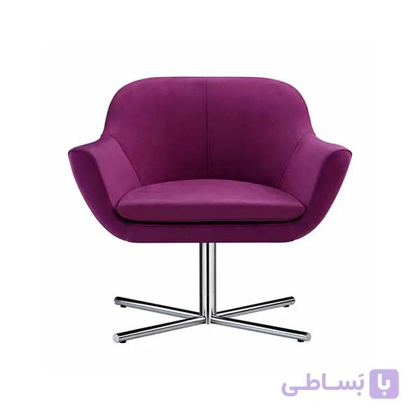 مبل تک نفره پایه 4 پر Orchid هلگر