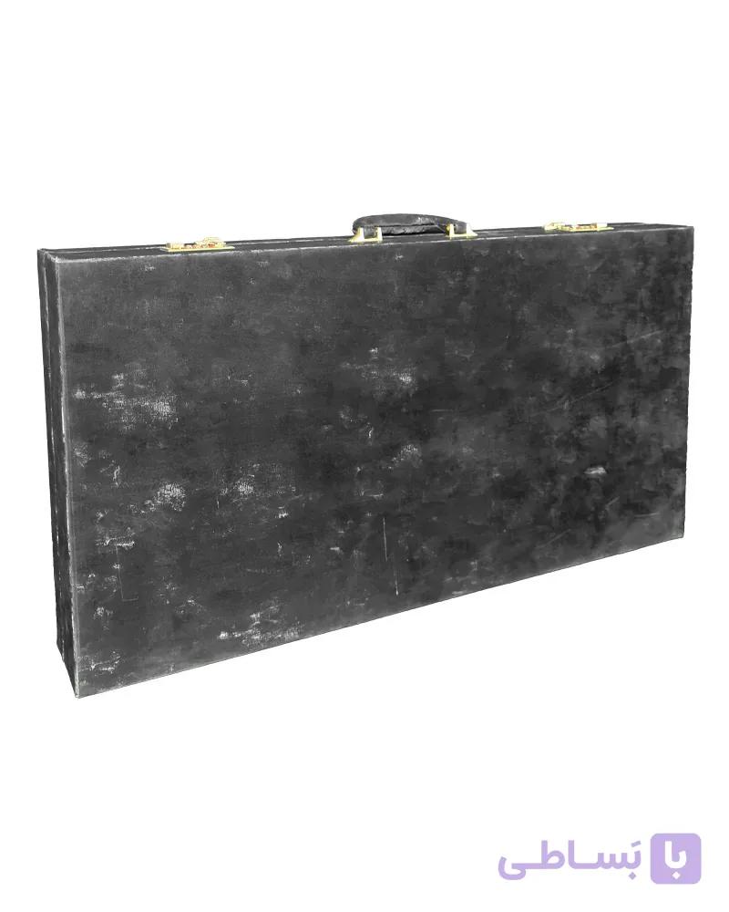 کیف سامسونت چرم تخته نرد رنگ مشکی 70 سانتی کد 10483 — تصویر 1