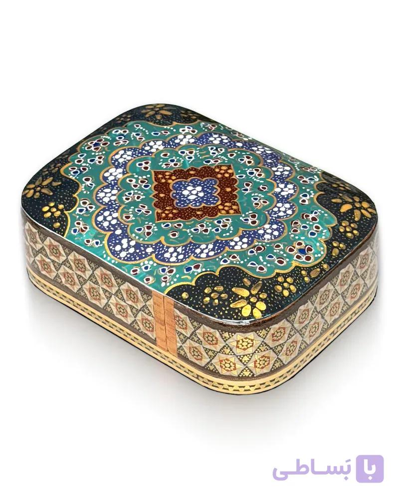 جاکارتی خاتم کاری طرح زرین کد 10452 — تصویر 1