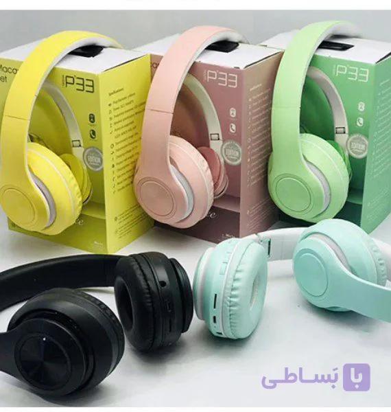 هدفون وایرلس مدل P33 — تصویر 1