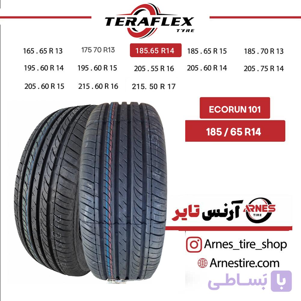 لاستیک ترافلکس سایز 185/65R14 مدل ECORUN 101 — تصویر 1