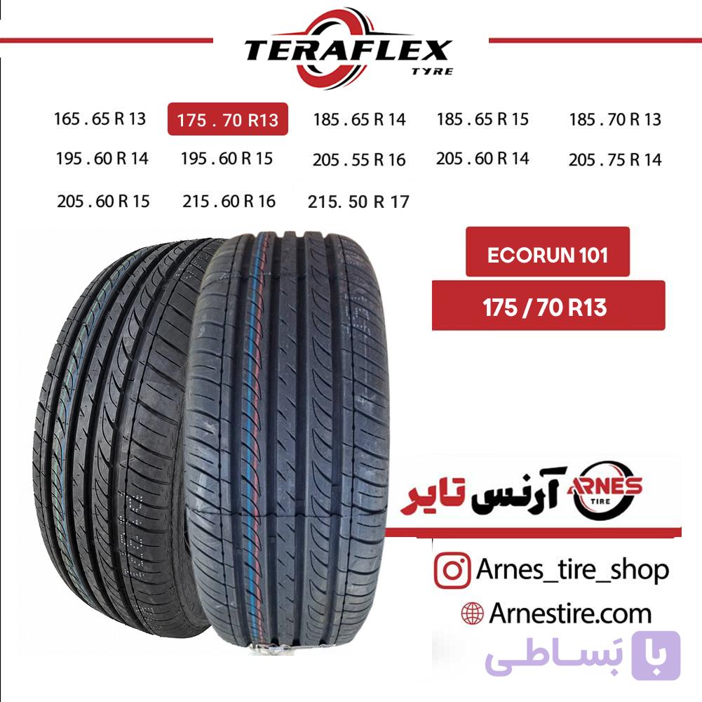 لاستیک ترافلکس سایز 175/70R13 مدل ECORUN 101 — تصویر 1