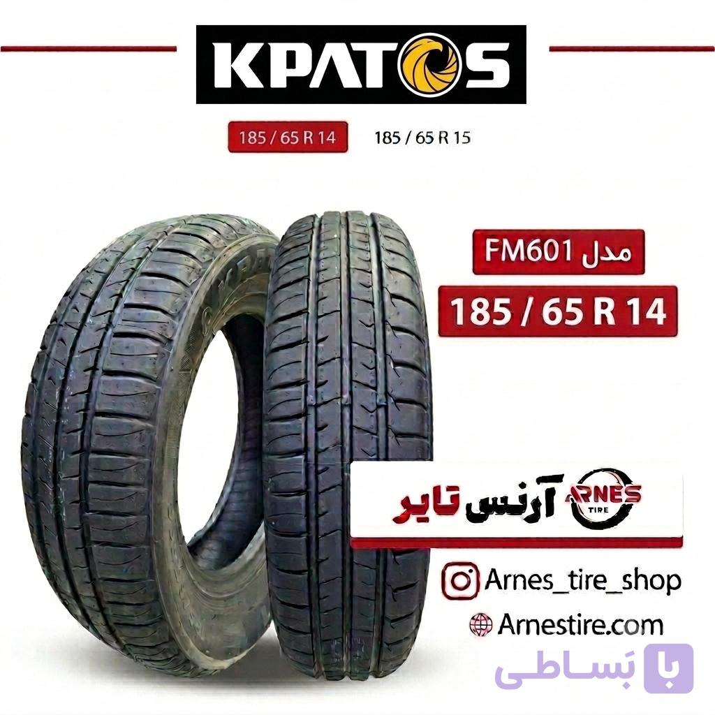 لاستیک کاپتوس سایز 185/65R14 مدل FM601 — تصویر 1