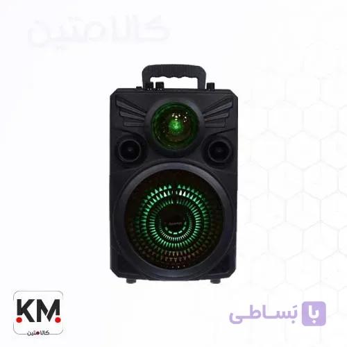 اسپیکر بلوتوثی Galexbit GS20 +میکروفون و ریموت کنترل – — تصویر 1