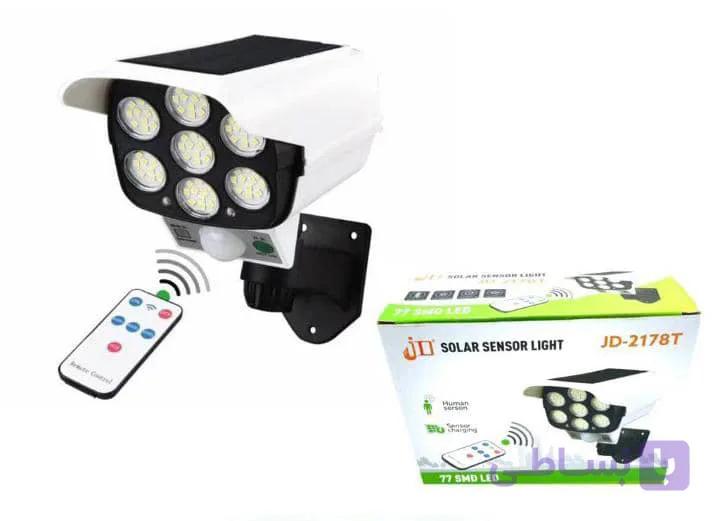 دیوارکوب خورشیدی طرح دوربین مداربسته — تصویر 1