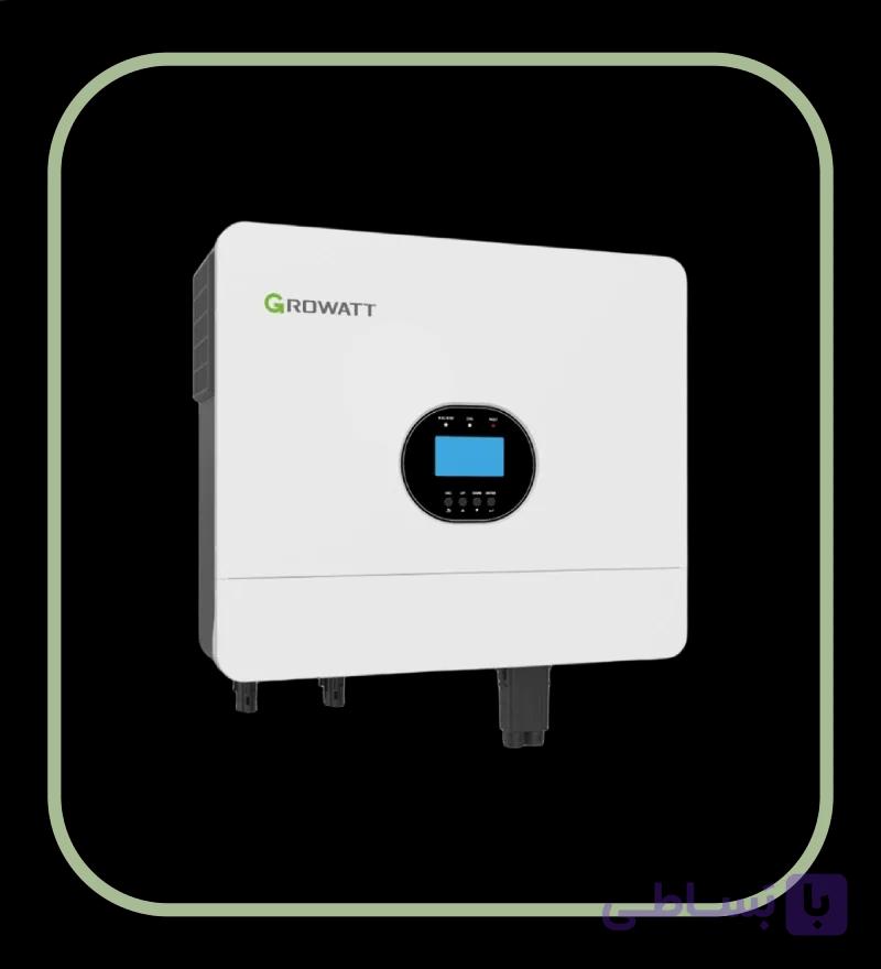 سانورتر 6 کیلووات،48 ولت برند Growatt مدل SPF6000 ES Plus