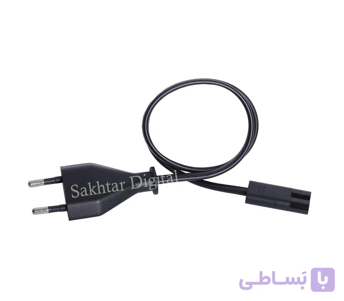 کابل برق اورجینال رادیویی دو پین 250 ولت 2.5 آمپر — تصویر 1