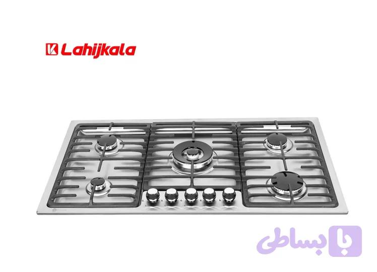 گاز رومیزی استیل دنیته مدل 107 پنج شعله