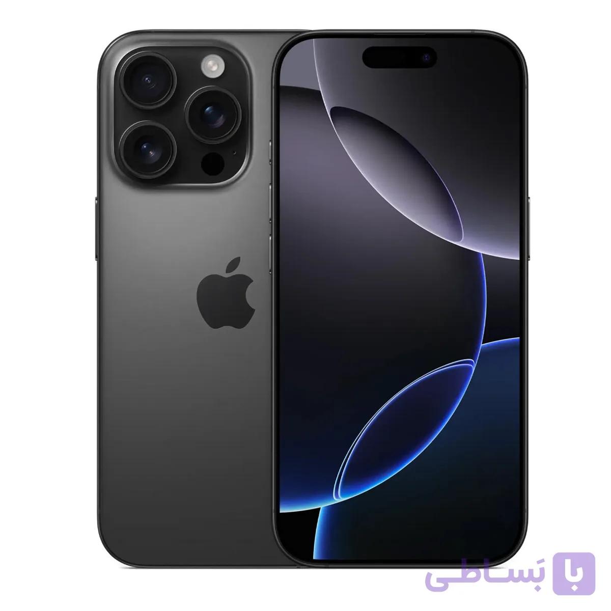 گوشی موبایل Apple مدل iPhone 16 Pro Non Active ZAA ظرفیت 256GB – مشکی